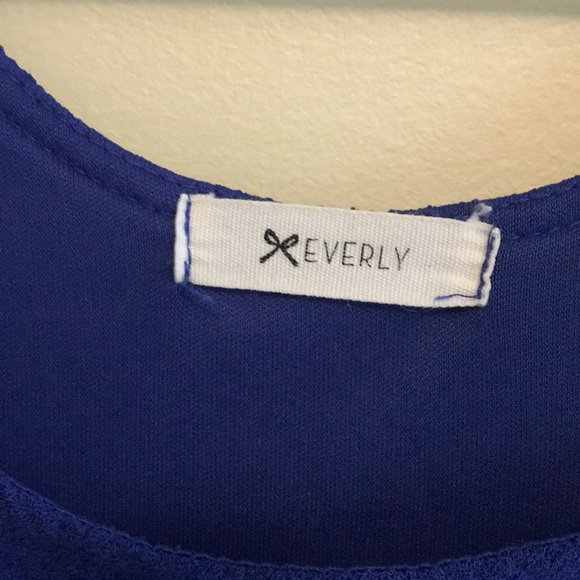 Stunning blue Everly sheath dress - Picture 2 of 4